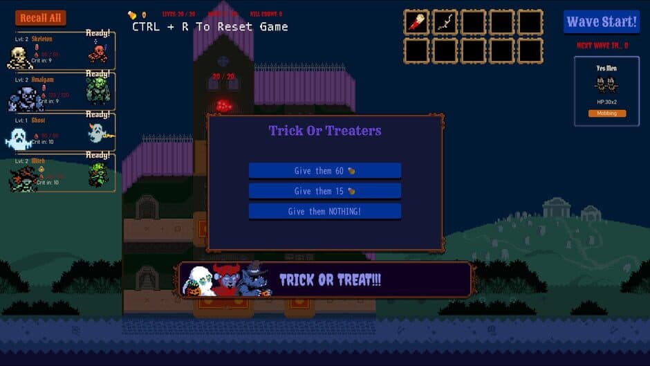 Spooky Land Defenders screenshot 3