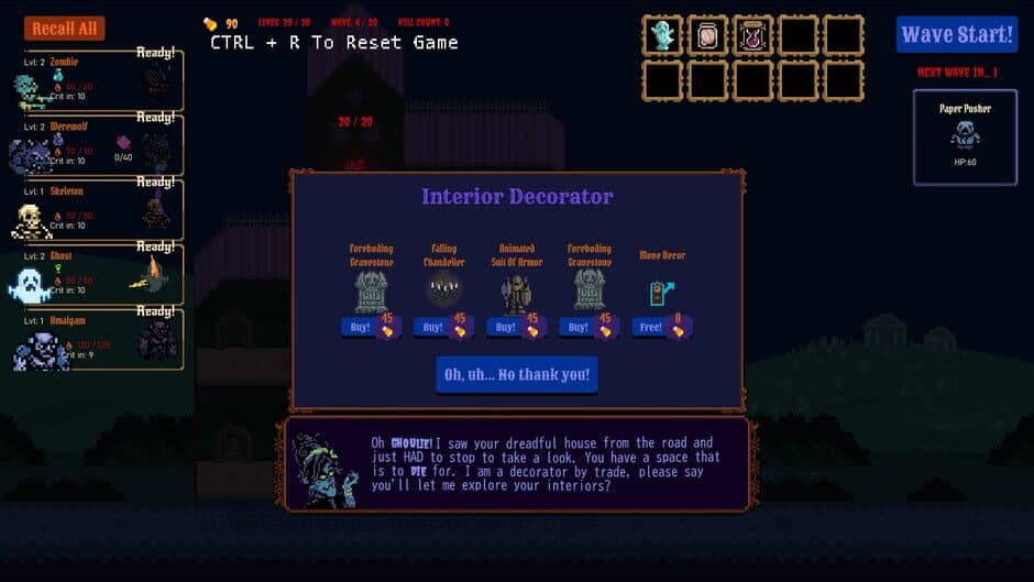 Spooky Land Defenders screenshot 4