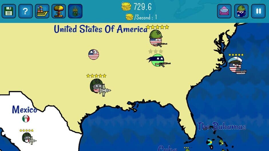 Dictators:No Peace Countryballs screenshot 9